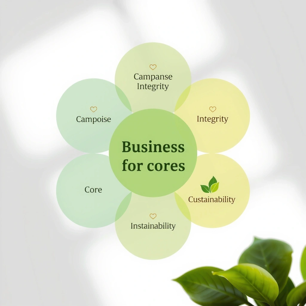 Core values visualization